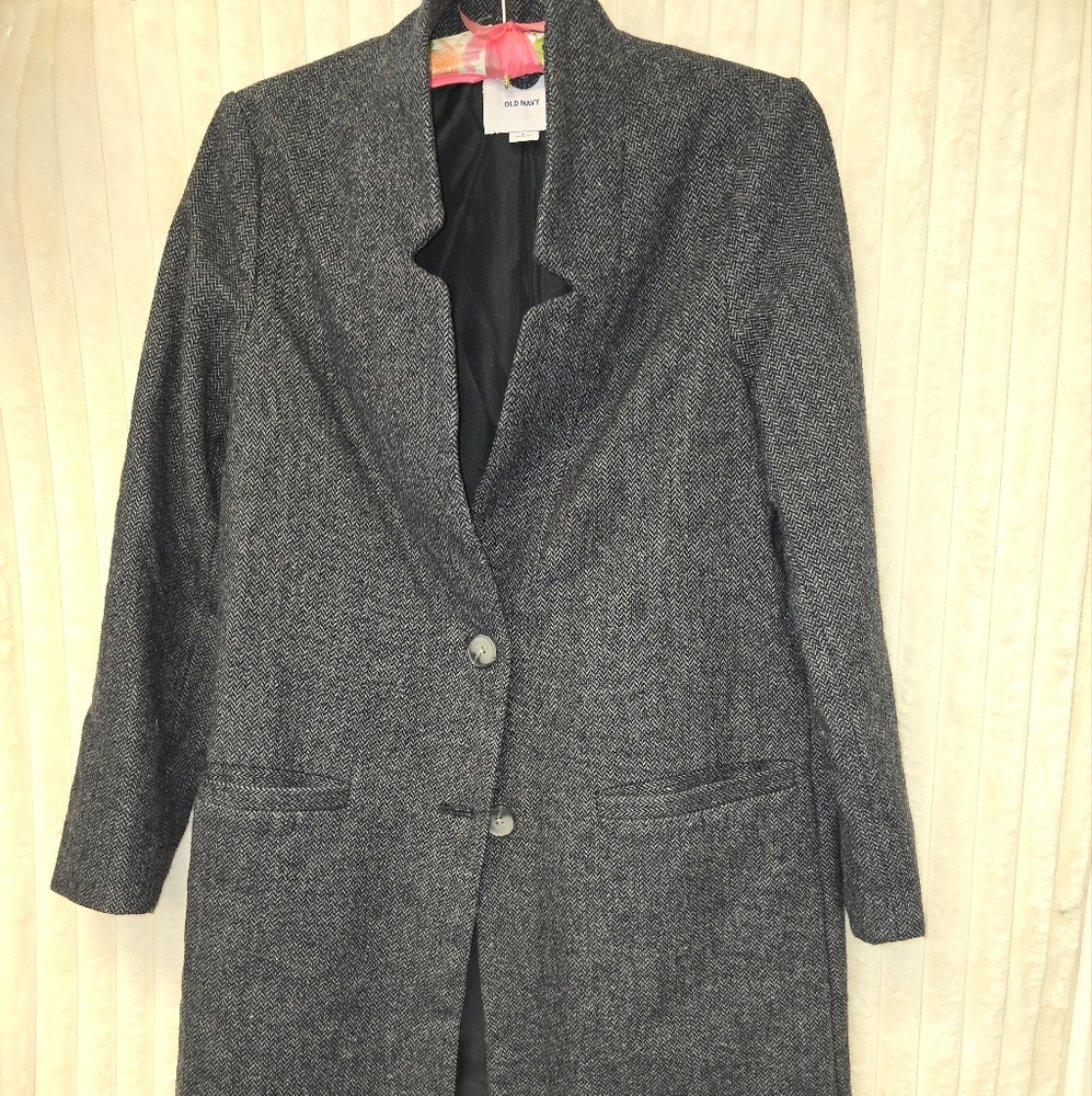 Old Navy long peacoat